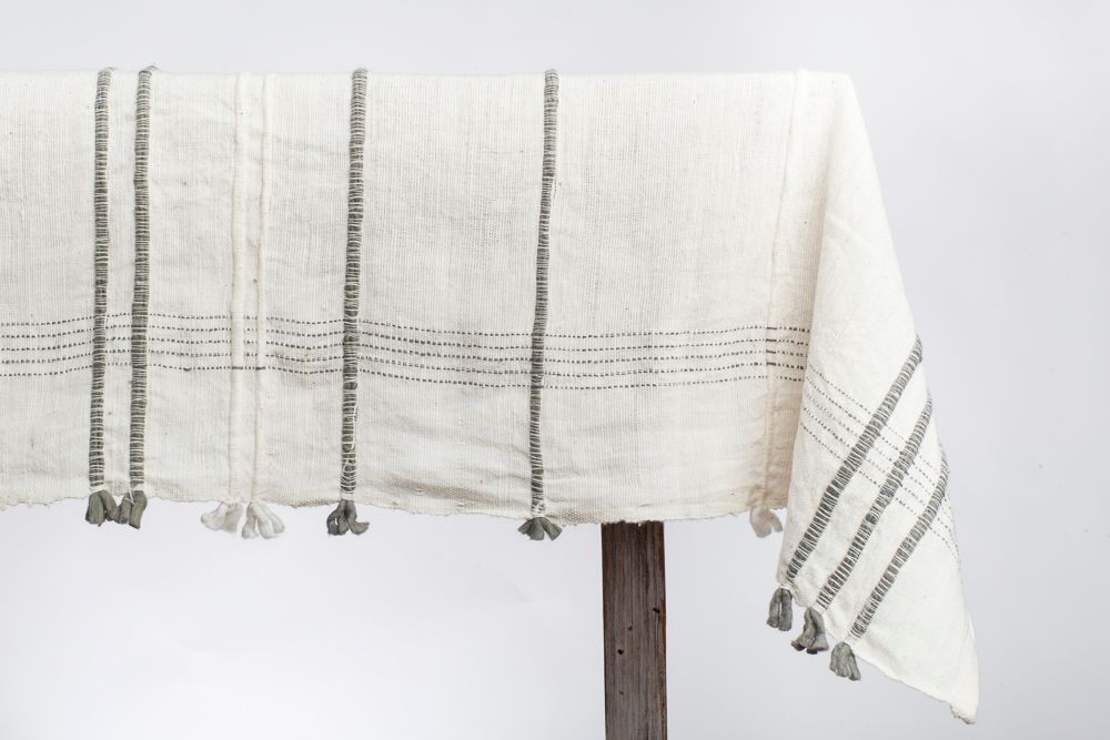 Ribbons Cotton Tablecloth in - Tablecloths photo