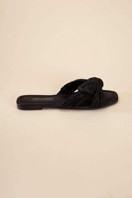 TOP MODA Gemma Slides Sandals, Multiple Colors - SwagglyLife Home & Fashion