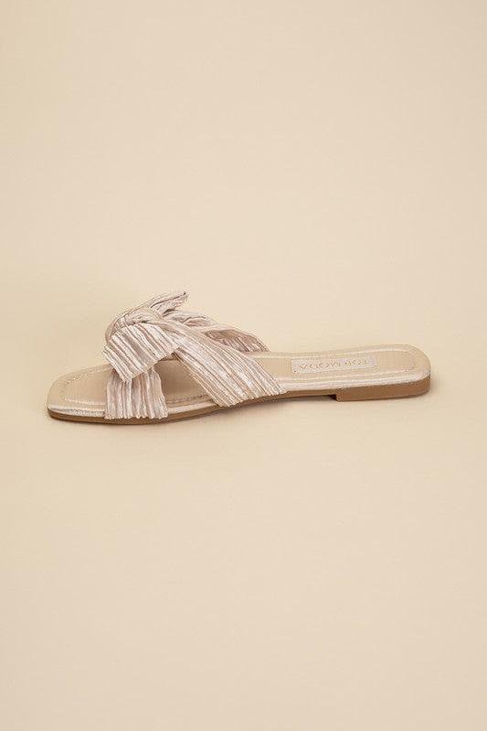 TOP MODA Gemma Slides Sandals, Multiple Colors - SwagglyLife Home & Fashion