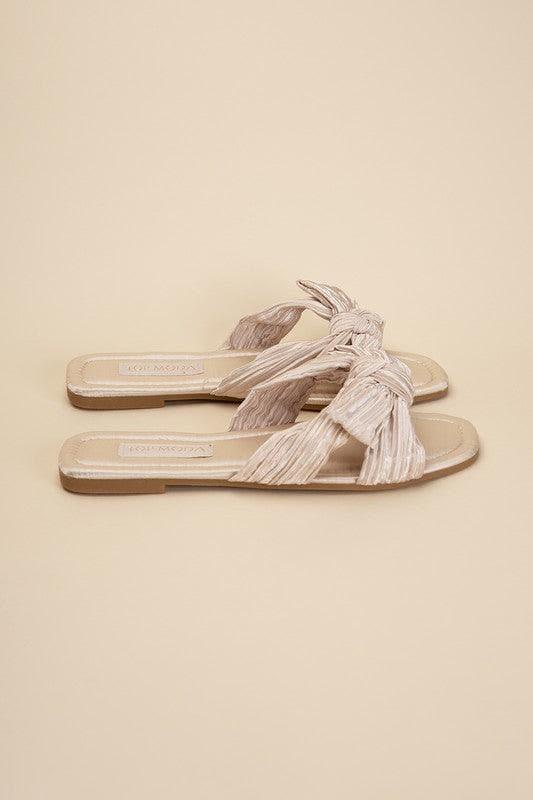 TOP MODA Gemma Slides Sandals, Multiple Colors - SwagglyLife Home & Fashion
