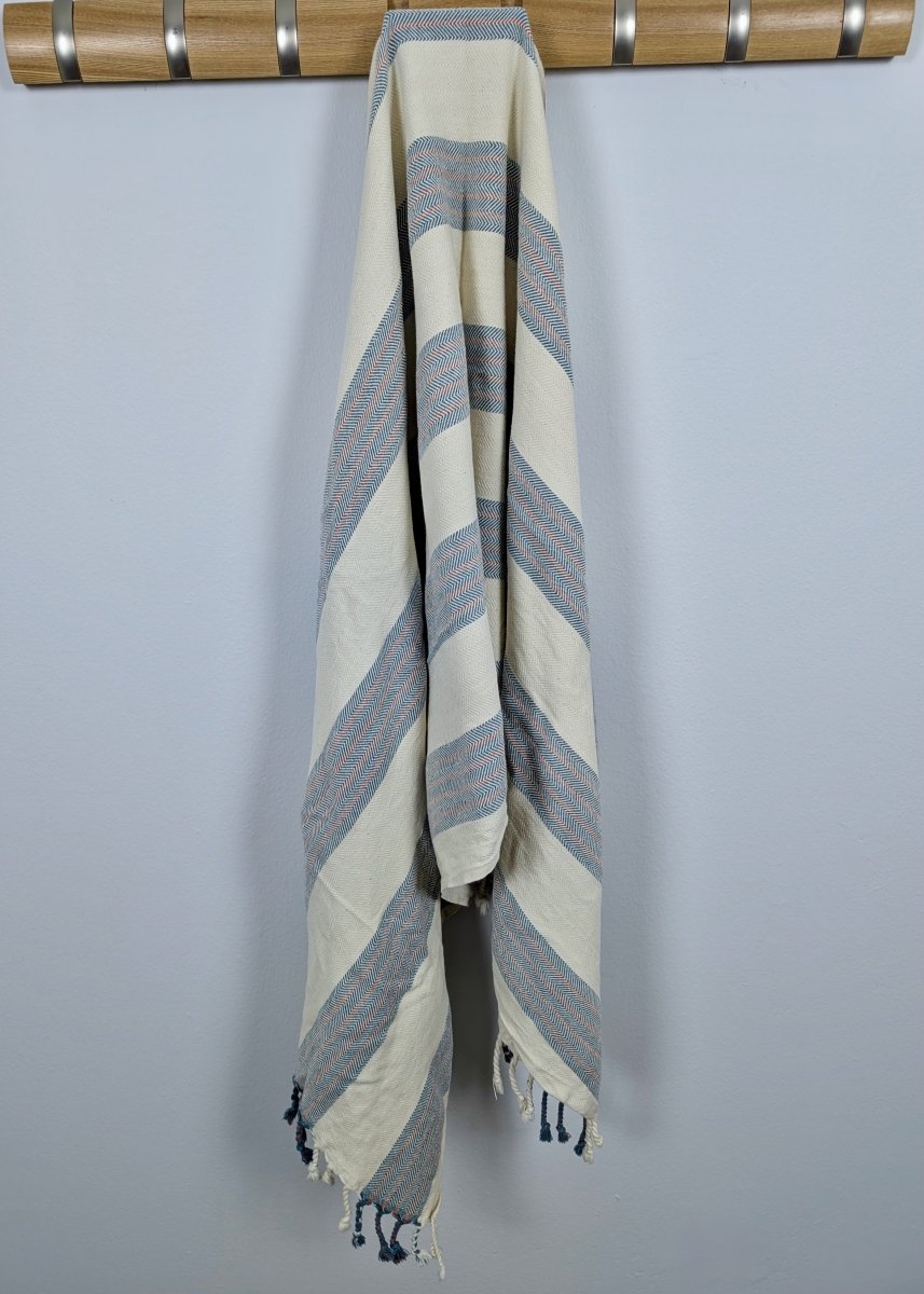 Voyager Turkish Cotton Towel - Durable, Stylish, and Perfect for Beach, Pool, or Travel in - Towel photo