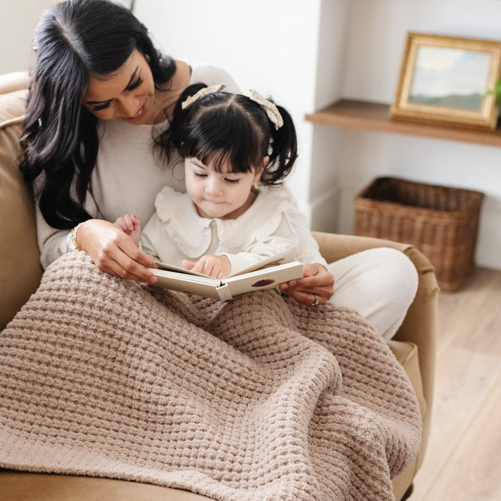 Saranoni Waffle Knit Receiving Blankets in - photo