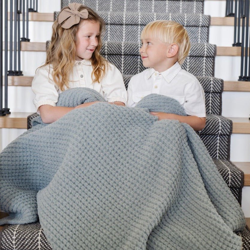 Saranoni Waffle Knit Toddler Blankets in - photo