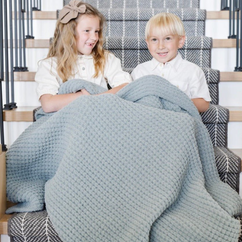 Saranoni Waffle Knit Toddler Blankets in - photo
