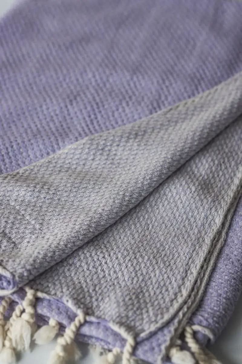 Waffle Weave Turkish Bath Towel – 40”x70” Organic Cotton, Soft & Absorbent - SwagglyLife Home & Fashion