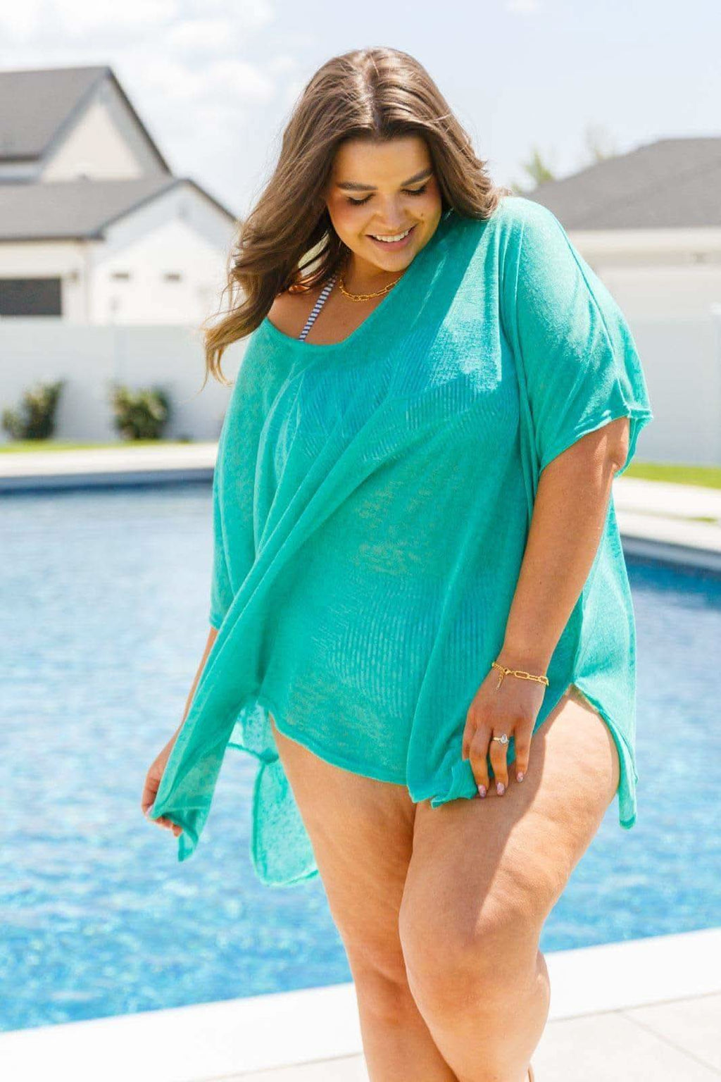 Warm Days, Cool Nights Top in Kelly Green - SwagglyLife Home & Fashion