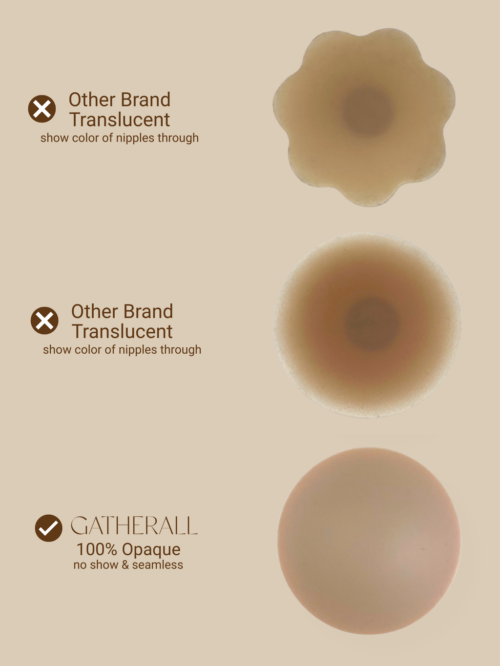 Gatherall Nipple Covers in - Nipple Covers photo