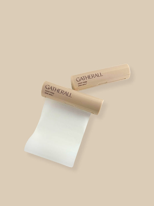 Gatherall Aloe Vera Paper Soap in - photo