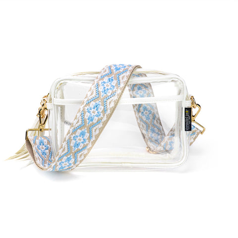 Clear Courtney | Choose Your Strap in White - Bags photo