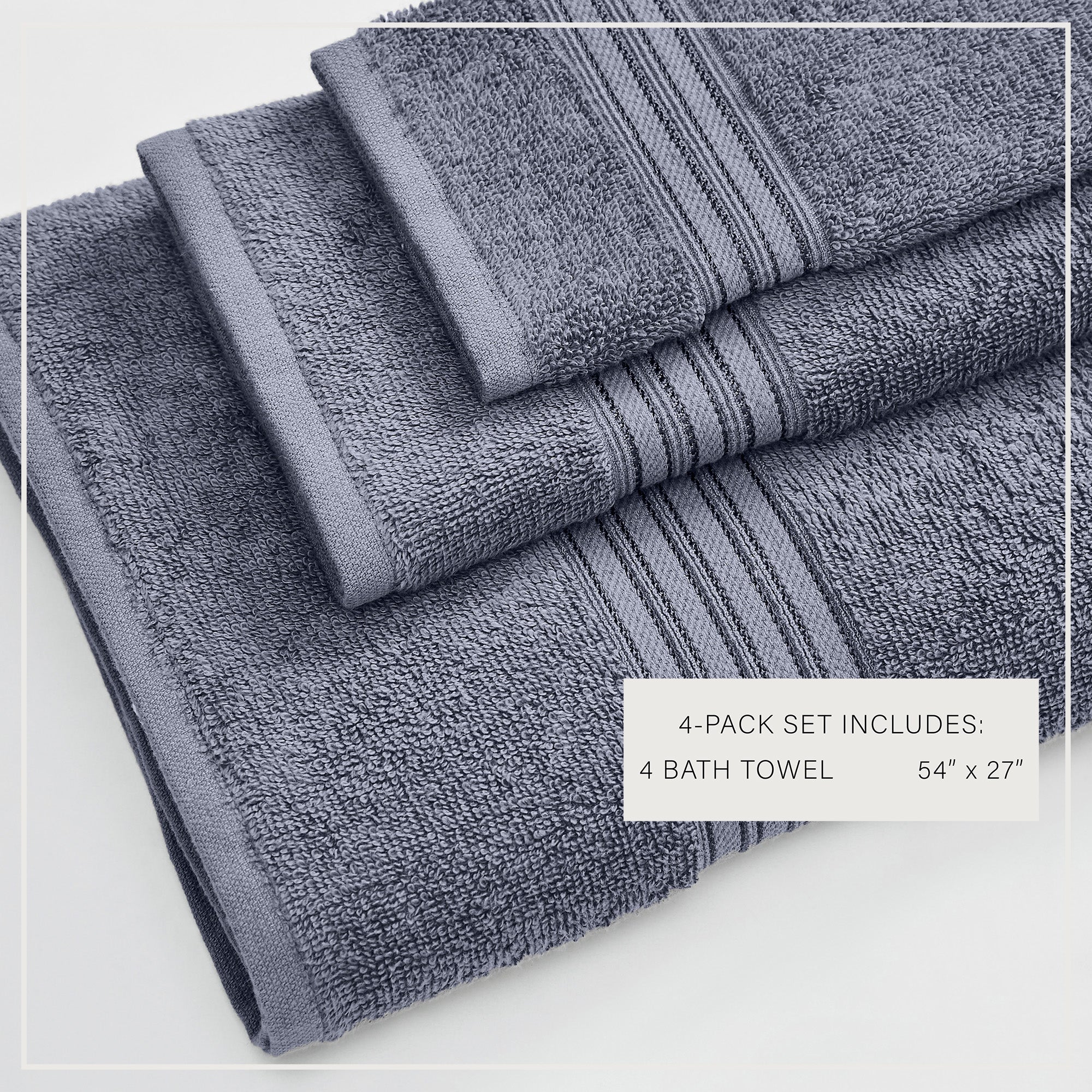 Cotton Terry Bath Towel Set - Cooper Collection in - photo