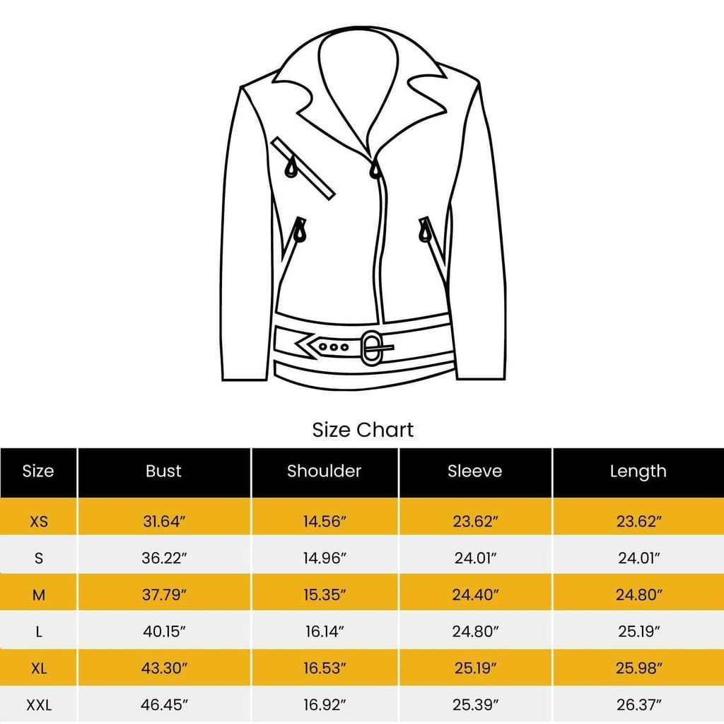 Women’s Black Real Sheepskin Belted Slim Fit Biker Jacket | Real Leather - SwagglyLife Home & Fashion