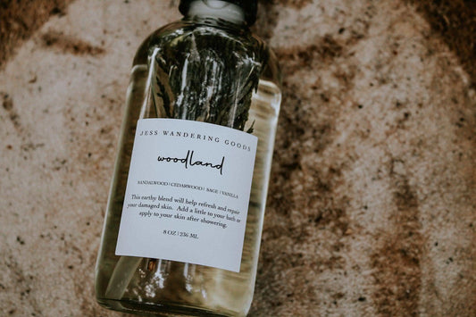 Woodland Bath & Body Oil in - Body Oil photo