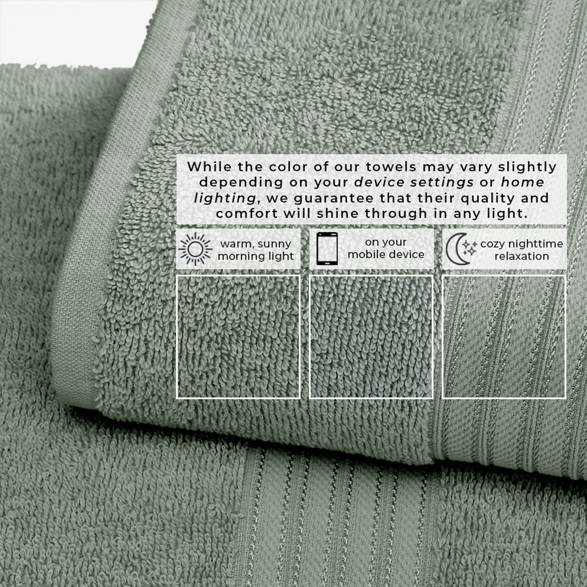 Cotton Terry Bath Towel Set - Cooper Collection in - photo