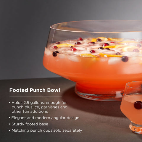 Raye Heavy Base Punch Bowl in - product_type::pitchers_and_dispensers photo