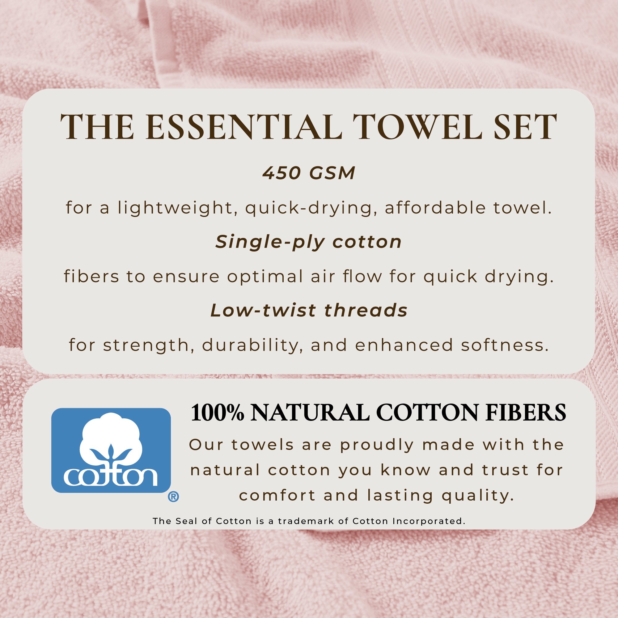 Cotton Terry Bath Towel Set - Cooper Collection in - photo