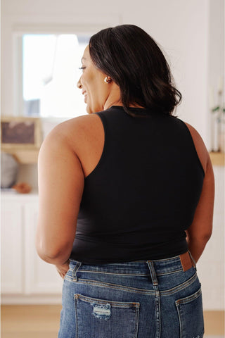 Yesterday's Crop Tank in Black - SwagglyLife Home & Fashion