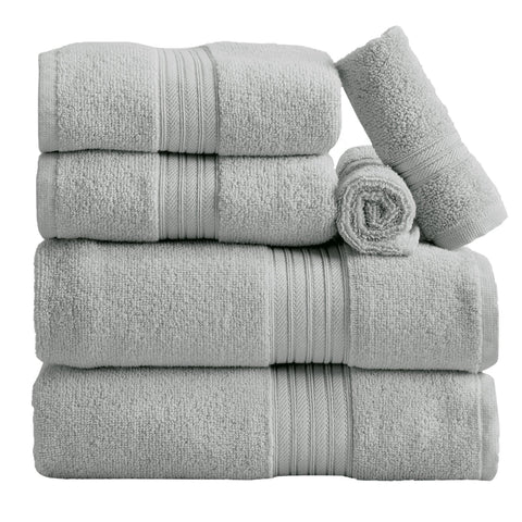 Cotton Terry Bath Towel Set - Cooper Collection - SwagglyLife Home & Fashion