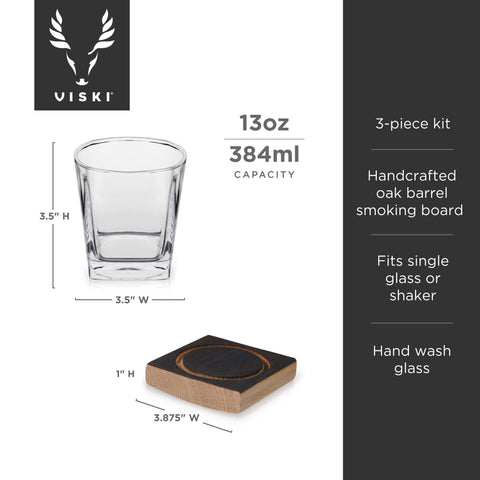 Barrel Board Smoking Kit in - product_type::barware_sets photo