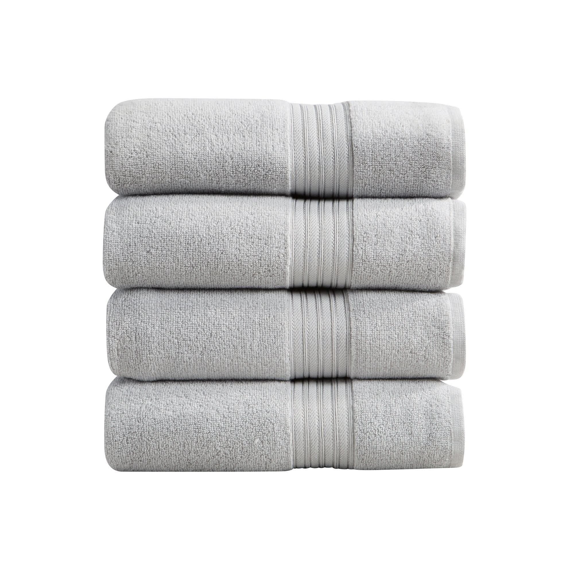 Cotton Terry Bath Towel Set - Cooper Collection - SwagglyLife Home & Fashion