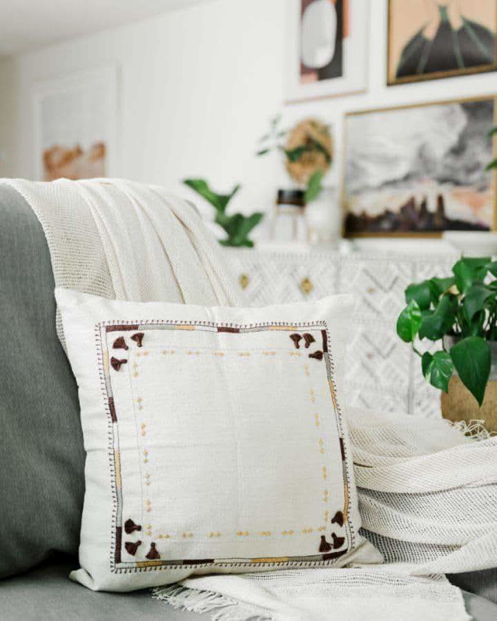 16" Lambadi Throw Pillow Cover - SwagglyLife Home & Fashion