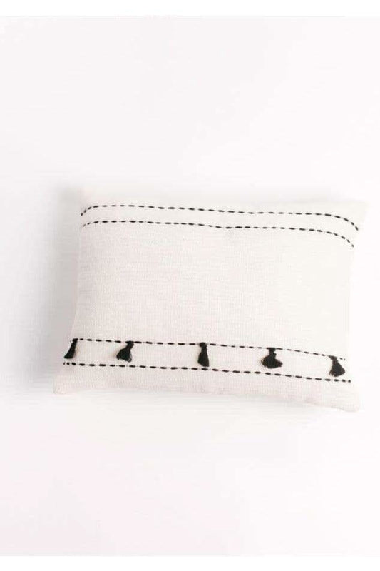 16" Tasseled Throw Pillow in Default Title - Throw Pillows photo