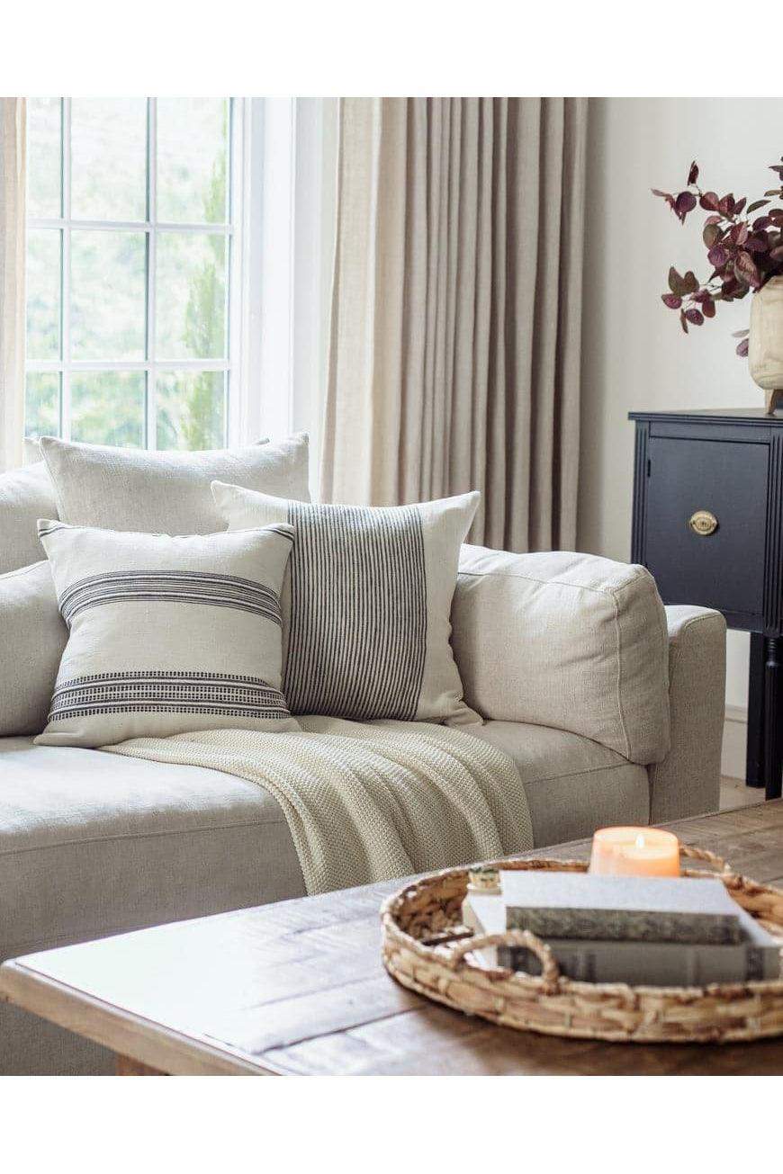 20" Riviera Throw Pillow Cover - Grey - SwagglyLife Home & Fashion