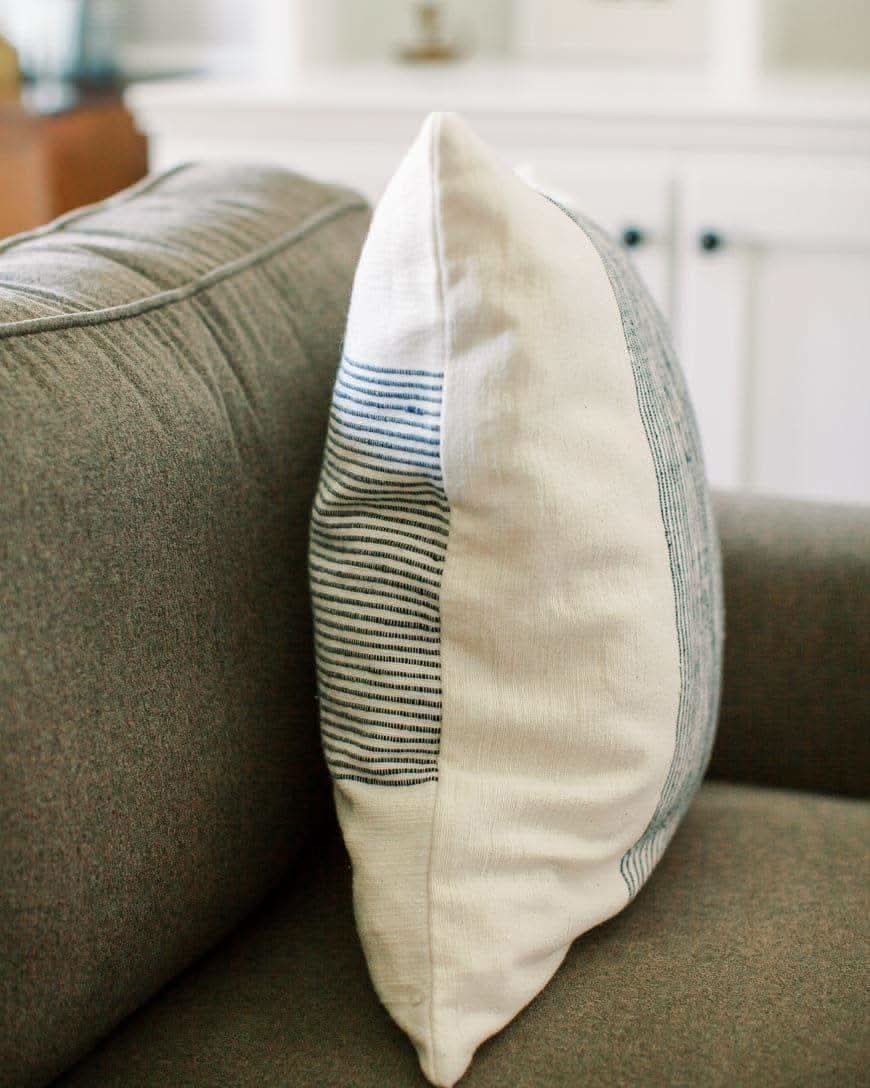 20" Riviera Throw Pillow Cover - Natural - SwagglyLife Home & Fashion