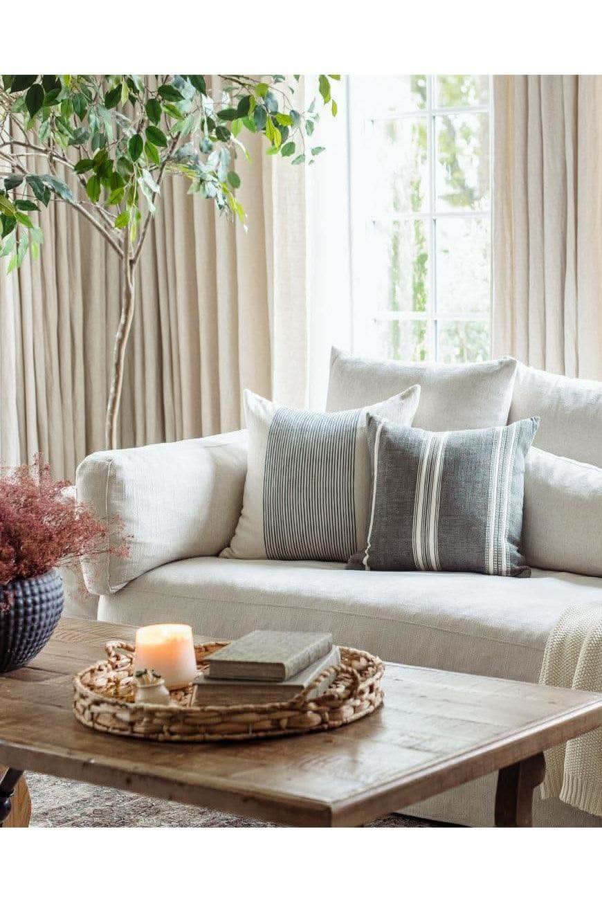 20" Riviera Throw Pillow Cover - Navy - SwagglyLife Home & Fashion
