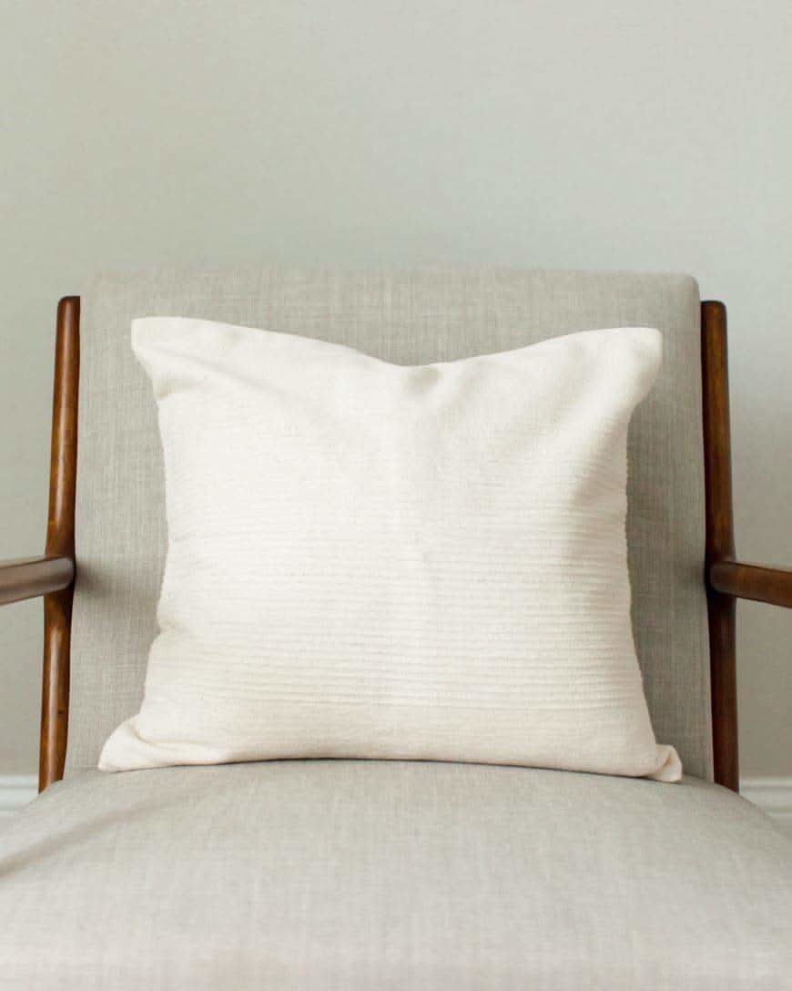 20" Riviera Throw Pillow Cover - Natural - SwagglyLife Home & Fashion