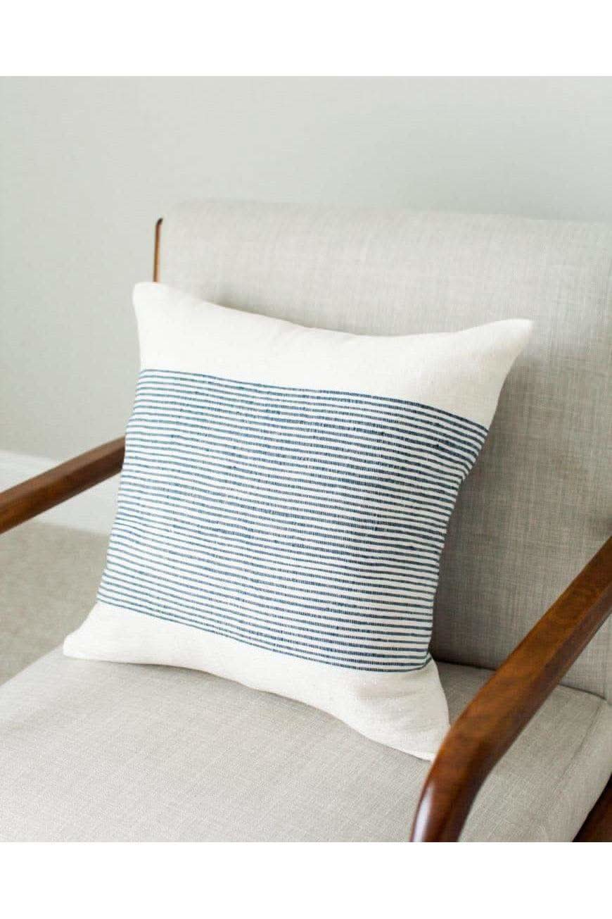 20" Riviera Throw Pillow Cover - Navy - SwagglyLife Home & Fashion