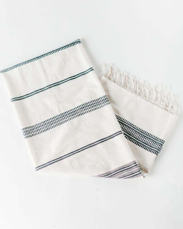 Aden Cotton Bath Towel | Handwoven - SwagglyLife Home & Fashion