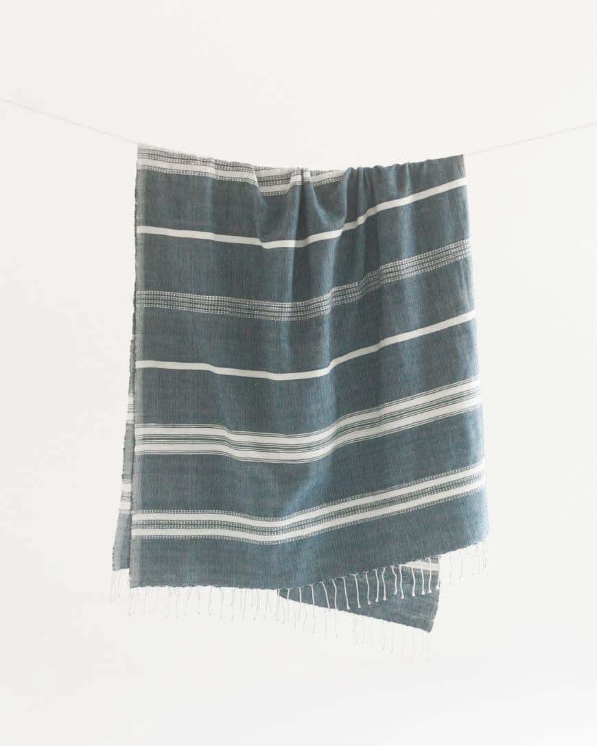 Aden Cotton Bath Towel | Handwoven - SwagglyLife Home & Fashion