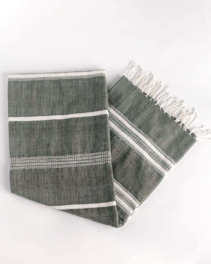 Aden Cotton Bath Towel | Handwoven - SwagglyLife Home & Fashion