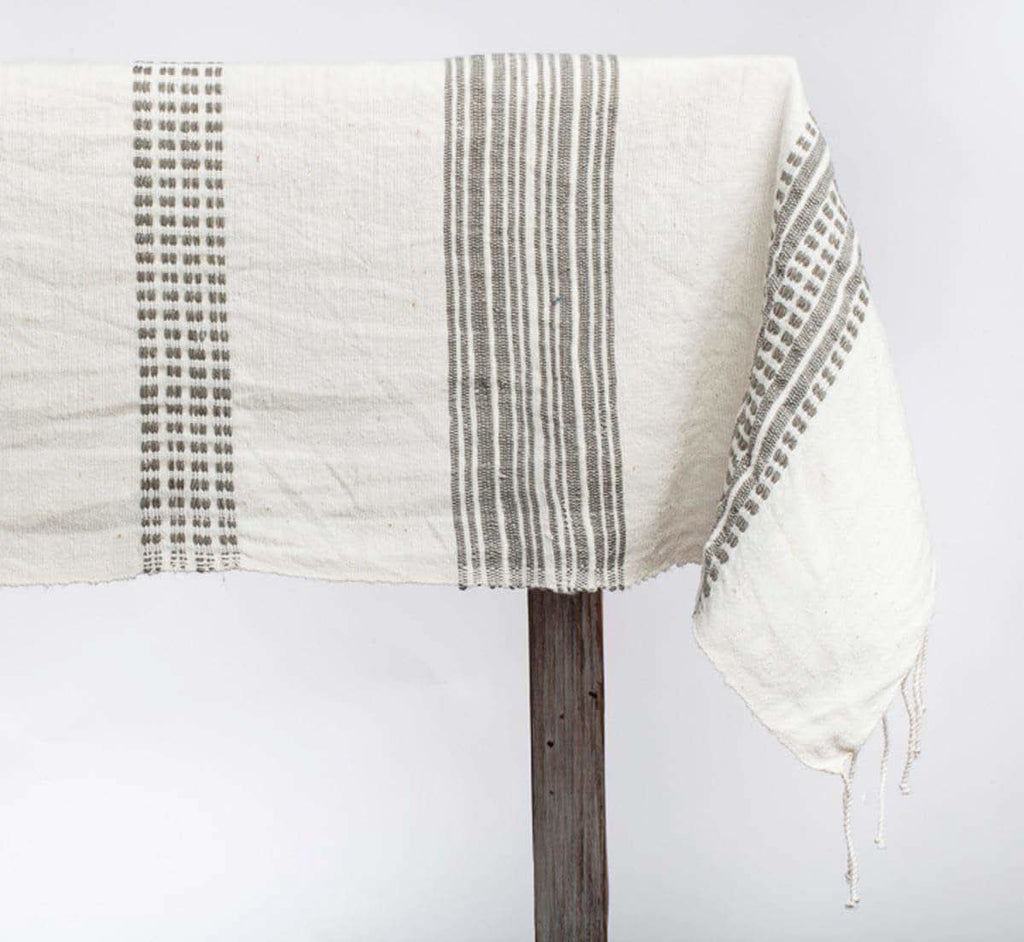 Aden Cotton Tablecloth 96x54 - SwagglyLife Home & Fashion