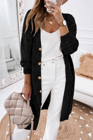 Aria V-Neck Long Sleeve Cardigan, 3 Colors - SwagglyLife Home & Fashion