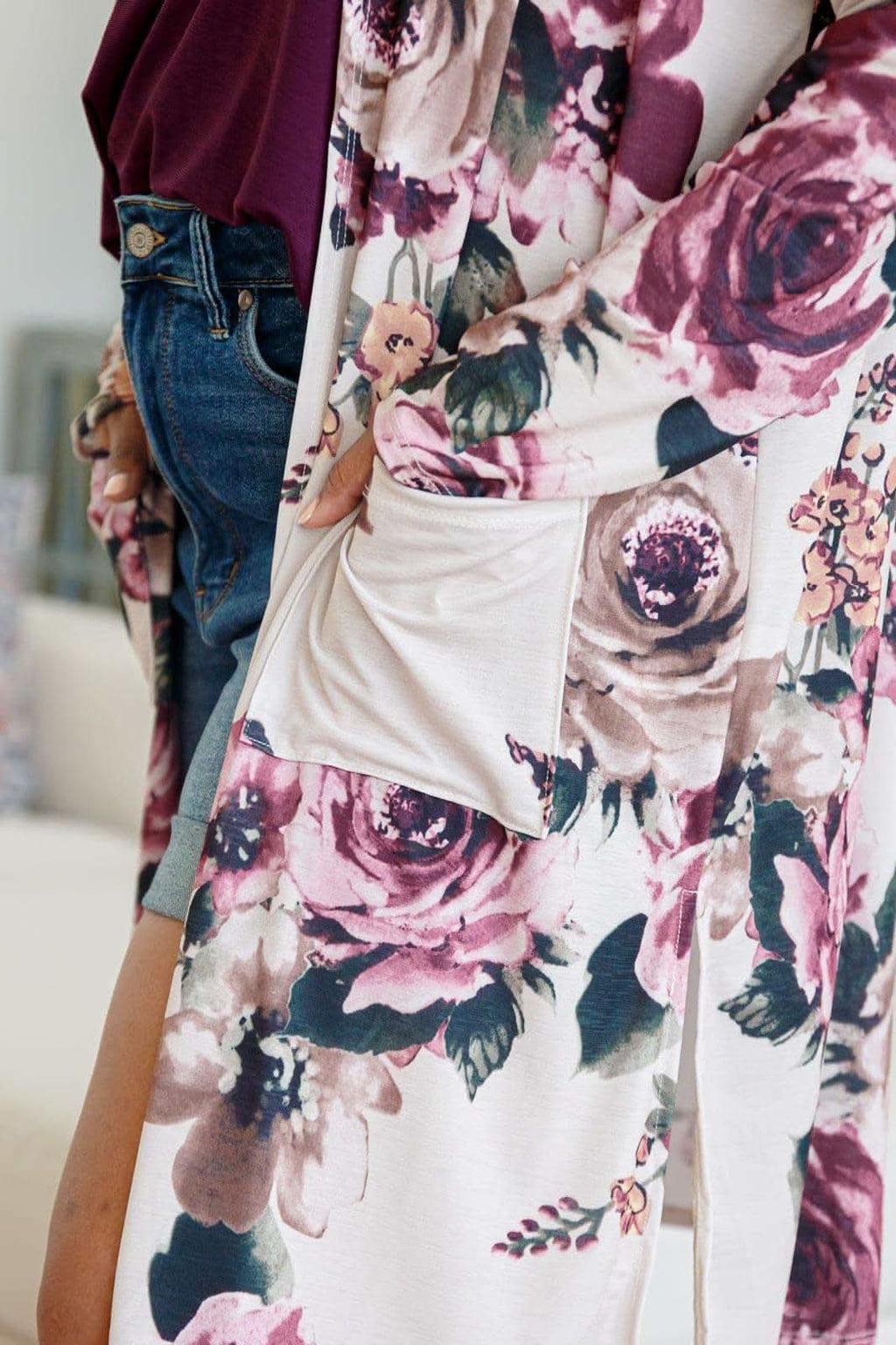 Blooming With Happiness Cardigan - SwagglyLife Home & Fashion