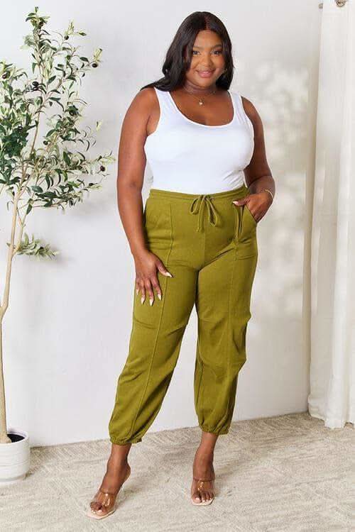 Culture Code Full Size Drawstring Sweatpants with pockets in - Pants photo