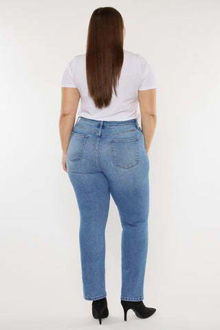 Kancan Full Size Cat's Whiskers High Waist Jeans - SwagglyLife Home & Fashion