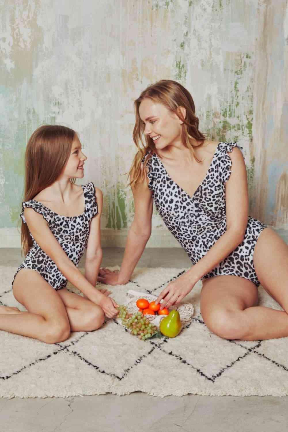 Marina West Swim Full Size Float On Ruffle Faux Wrap One-Piece in Cat - SwagglyLife Home & Fashion