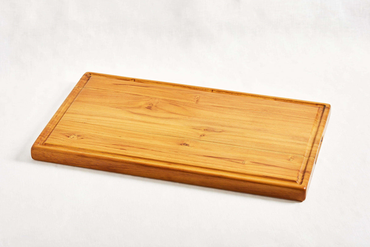 Premium Reversible Teak Cutting Boards in Large - photo