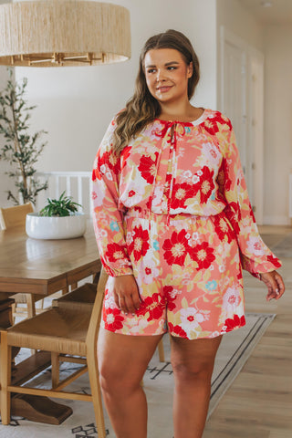 Rare Beauty Floral Romper - SwagglyLife Home & Fashion