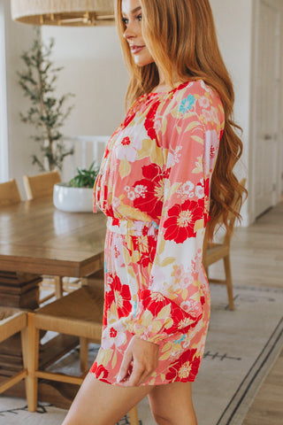 Rare Beauty Floral Romper - SwagglyLife Home & Fashion