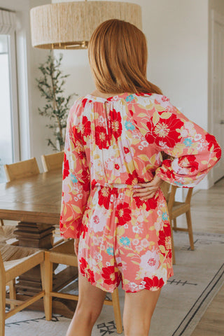 Rare Beauty Floral Romper - SwagglyLife Home & Fashion