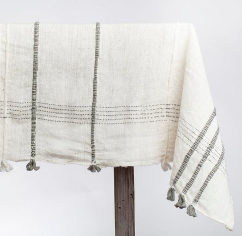 Ribbons Cotton Tablecloth - SwagglyLife Home & Fashion