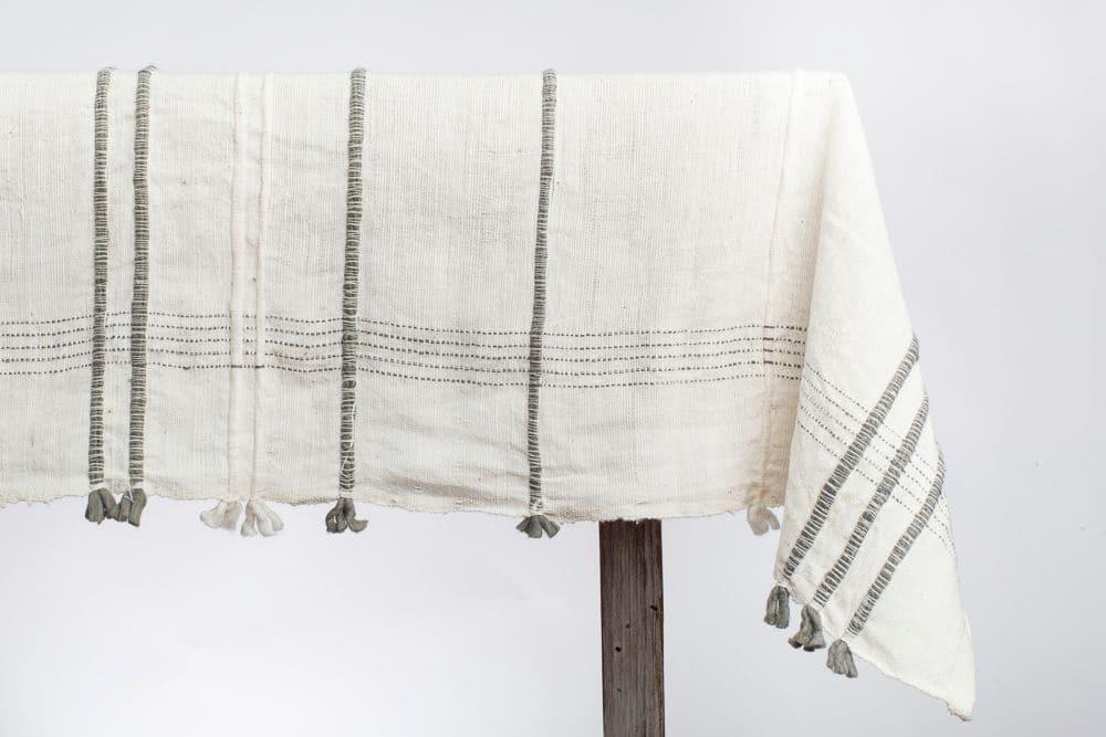 Ribbons Cotton Tablecloth - SwagglyLife Home & Fashion