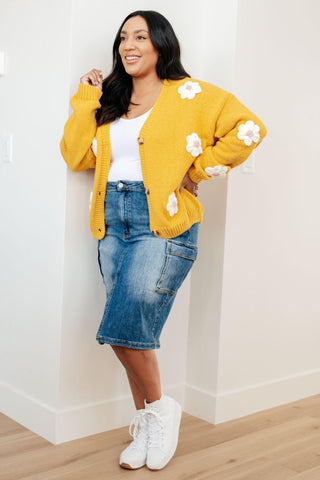 Always Be There Cargo Denim Skirt - SwagglyLife Home & Fashion