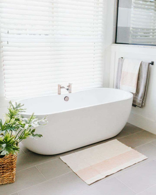Riviera Cotton Bath Mat in - Bath Mats & Rugs photo