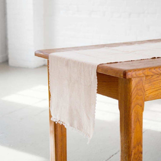 Riviera Cotton Table Runner in - Table Runners photo