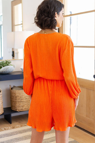 Roll With me Romper in Tangerine - SwagglyLife Home & Fashion