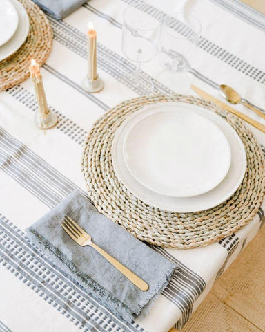 Stone Washed Linen Dinner Napkins - SwagglyLife Home & Fashion